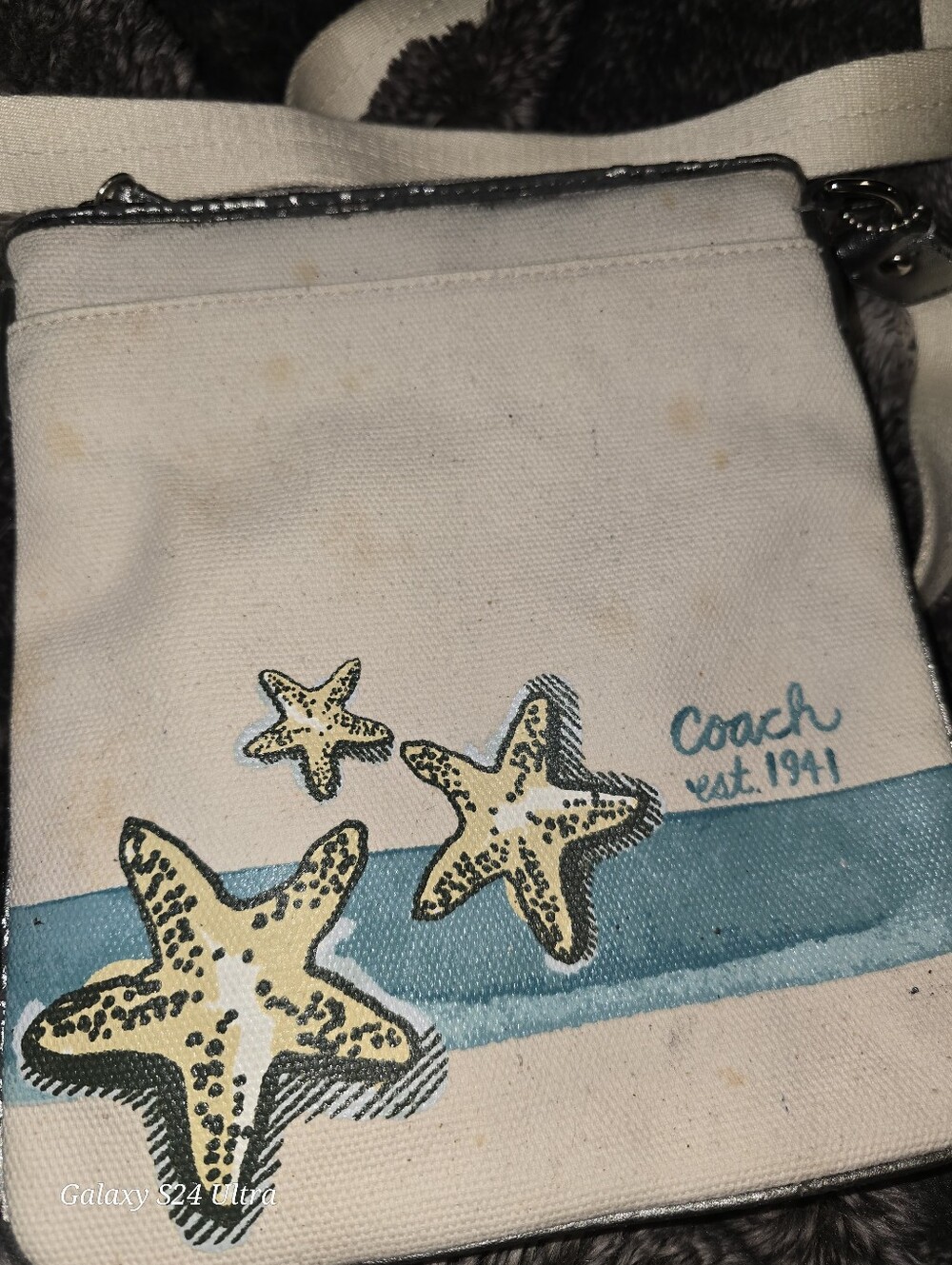 Nwt Coach Limited Edition Starfish Crossbody Bag Vintage - Picture 2 of 5
